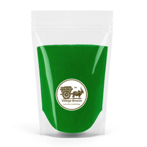 Bright Neon Deep Green Rangoli Powder 400 g